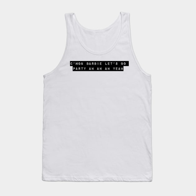 One Direction quote Niall Horan barbie Tank Top by emmamarlene